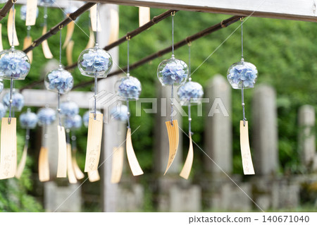 Wind chimes at Shōjuin Temple in Kyoto Wind chimes at Shōjuin Temple in Kyoto 140671040