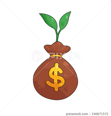 Illustration of investment Illustration of investment 140671572
