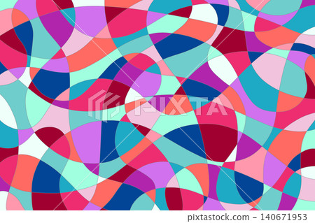 Mosaic of curves 6-1 Mosaic of curves 6-1 140671953