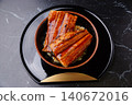 Delicious eel bowl Japanese cuisine 140672016