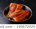 Delicious eel bowl Japanese cuisine 140672020