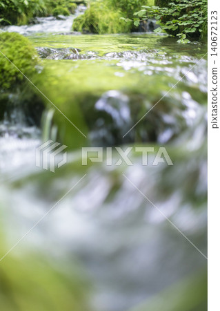 Fresh greenery in the forest, clear streams, and eco-images (Oyamakiyazawa mountain stream) Fresh greenery in the forest, clear streams, and eco-images (Oyamakiyazawa mountain stream) 140672123