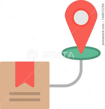 Destination Flat Vector Icon Design Destination Flat Vector Icon Design 140672284