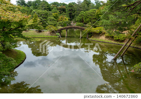 桂離宮與土橋 桂離宮與土橋 140672860