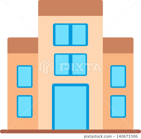 Company Flat Vector Icon Design 140673306