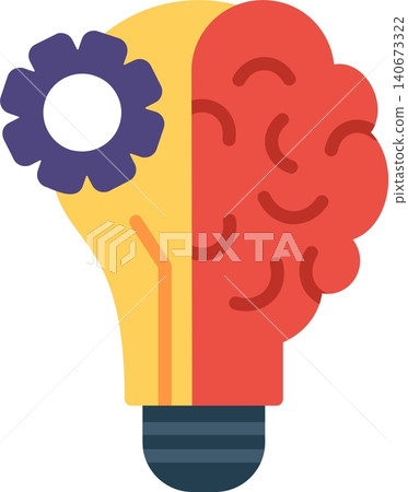 Brainstorm Flat Vector Icon Design Brainstorm Flat Vector Icon Design 140673322