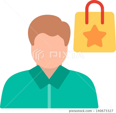 Customer Flat Vector Icon Design Customer Flat Vector Icon Design 140673327