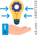 Concept Flat Vector Icon Design 140673328
