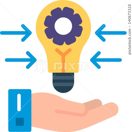 Concept Flat Vector Icon Design Concept Flat Vector Icon Design 140673328