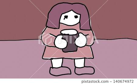 Little Girl Reading Book Kids Literacy Online Library Vector Little Girl Reading Book Kids Literacy Online Library Vector 140674972