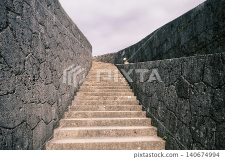 【#Okinawa】Stairs of Shuri Castle 【#Okinawa】Stairs of Shuri Castle 140674994