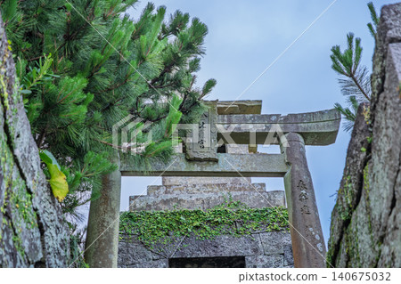 [#FukueIsland] The permanent lantern at Konpira Shrine 140675032