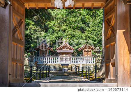 [#島根縣]出雲大社、荒神神社、天之法日命神社、稻荷神社 140675144
