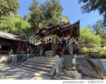 榛名神社的景色和藍天 榛名神社的景色和藍天 140675573