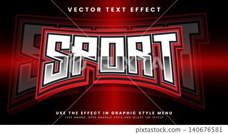 Sport 3D editable Text Effect Template Sport 3D editable Text Effect Template 140676581