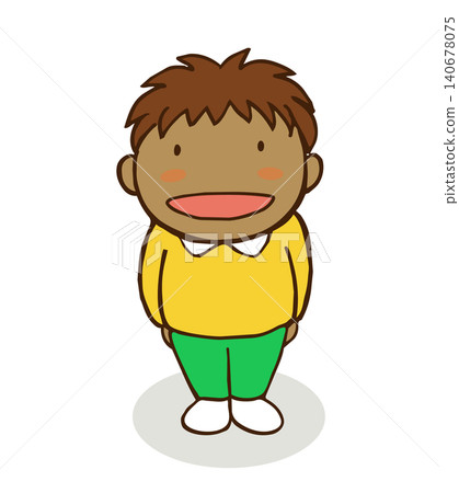 聚光燈下,一個男孩抬起頭,臉上帶著微笑。 聚光燈下,一個男孩抬起頭,臉上帶著微笑。 140678075