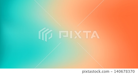 Teal orange gradient background featuring soft horizontal color transition. Abstract pastel pattern with modern blurred pastel color mesh texture for social media post designs and mobile app backdrops Teal orange gradient background featuring soft horizontal color transition. Abstract pastel pattern with modern blurred pastel color mesh texture for social media post designs and mobile app backdrops 140678370