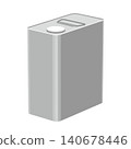 A simple metal can with no label. 140678446
