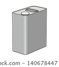 A simple metal can with no label. 140678447
