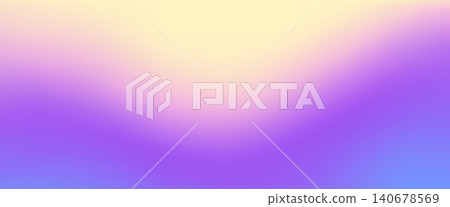 Dreamlike hologram gradient background features smooth blending pastel colors and soft neon light transitions. Abstract iridescent foil surface backdrop for social media and creative poster design 140678569