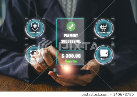 Illustration of embedded finance highlighting digital integration in everyday platforms, showcasing modern financial technology. Illustration of embedded finance highlighting digital integration in everyday platforms, showcasing modern financial technology. 140678790