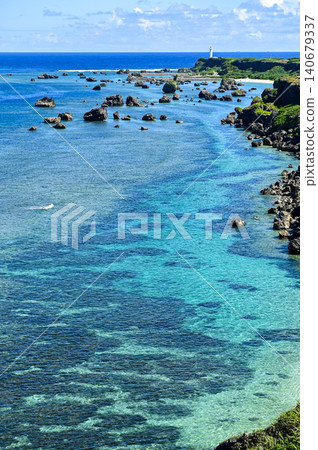 宮古島美麗的海景 宮古島美麗的海景 140679337
