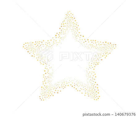 Star Shape Composed of Small Stars Star Shape Composed of Small Stars 140679376