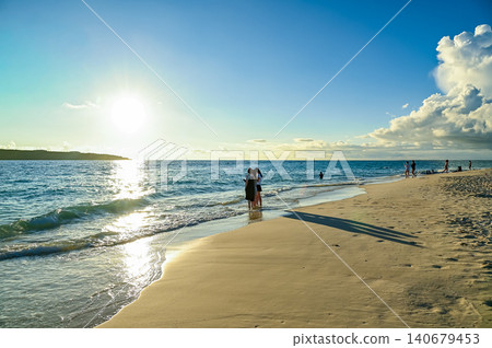 The beautiful seascape of Miyakojima The beautiful seascape of Miyakojima 140679453