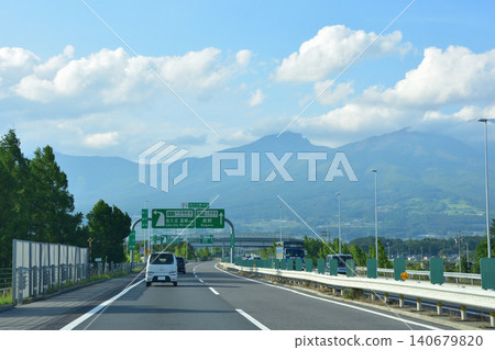 Scenery of Joshinetsu Expressway 140679820