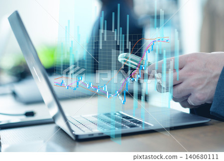 Stock price charts and investment concepts, business and financial technology concepts Stock price charts and investment concepts, business and financial technology concepts 140680111