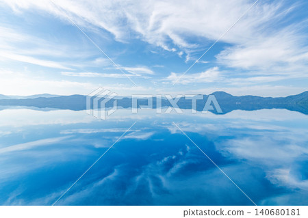 Lake Tazawa, a place of breathtaking scenery, in Semboku City, Akita Prefecture. Lake Tazawa, a place of breathtaking scenery, in Semboku City, Akita Prefecture. 140680181