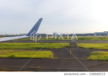 羽田機場的飛機和景色 羽田機場的飛機和景色 140680515