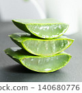 leaves of aloe vera plant, organic plant 140680776