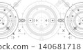 Technology background. Engineering industry. Technical project. Vector illustration . 140681718