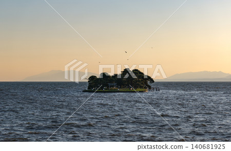 Yomegashima Island at dusk Yomegashima Island at dusk 140681925