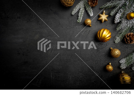 Christmas and New Year background 140682706