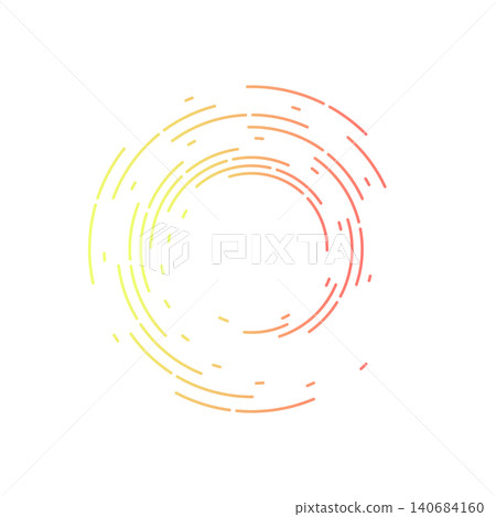 Abstract circular pattern. Twirl design. Connect circles illustration Abstract circular pattern. Twirl design. Connect circles illustration 140684160