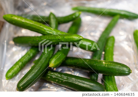 Close-up of a fresh cucumber 140684635