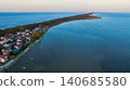 Coastal Settlement on the Curonian Spit with Forested Peninsula 140685580