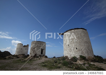 abandoned windmills in turkey abandoned windmills in turkey 140687081