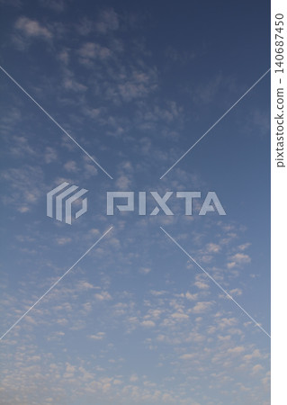 The vast blue sky and clouds sky. blue sky background with tiny clouds. blue sky panorama The vast blue sky and clouds sky. blue sky background with tiny clouds. blue sky panorama 140687450