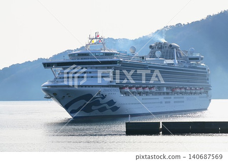 The cruise ship Diamond Princess The cruise ship Diamond Princess 140687569