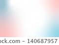 抽象漸變背景，以柔和的藍色和粉紅色為主。 140687957