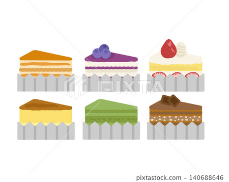 Cake illustration set Cake illustration set 140688646