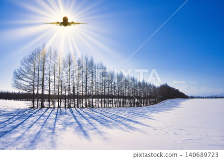 Beautiful snowscapes of eastern Hokkaido during the depths of winter. Beautiful snowscapes of eastern Hokkaido during the depths of winter. 140689723