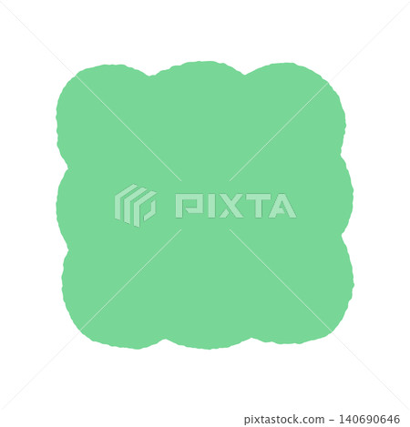 Simple and stylish hand-drawn green fluffy shapes - illustration material for pop backgrounds, frames, and embellishments. Simple and stylish hand-drawn green fluffy shapes - illustration material for pop backgrounds, frames, and embellishments. 140690646