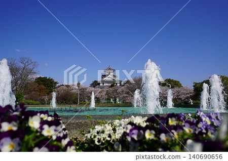 有噴泉的公園 有噴泉的公園 140690656