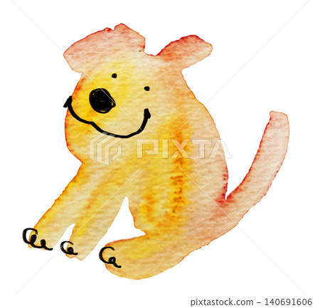 Illustration of a dog 140691606