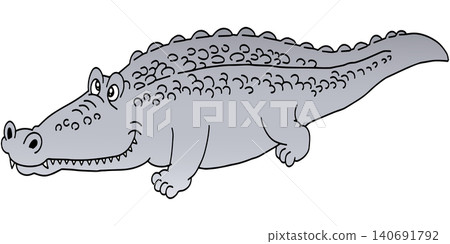 Hand-drawn animal illustration ☆ Crocodile Hand-drawn animal illustration ☆ Crocodile 140691792