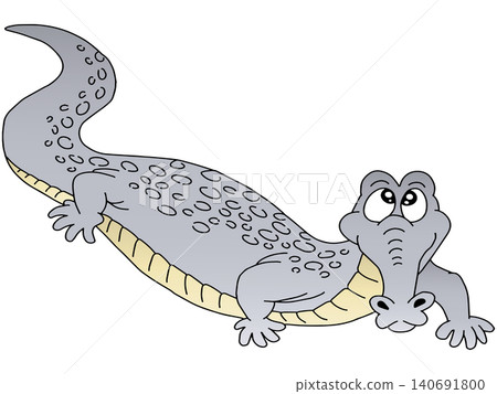 Hand-drawn animal illustration ☆ Crocodile Hand-drawn animal illustration ☆ Crocodile 140691800